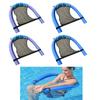 4pcs Pool Noodle Chair Pool Sling Chair Pool Noodle Seat U Shaped Floating Mesh Chairs