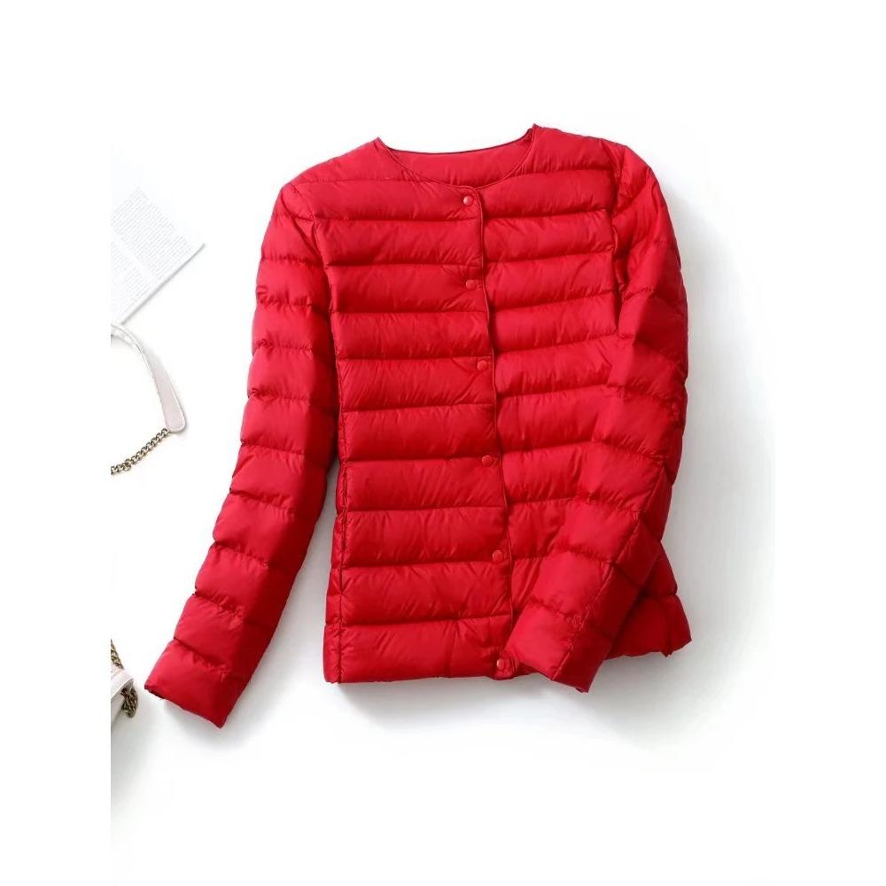 Женское ультралегкое пуховое пальто из матовой ткани, легкое, теплое, женский ветрозащитный пуховик, женские пуховики и пальто больших размеров