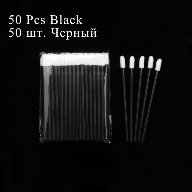 50/100pcs Disposable Makeup Lip Brush Lipstick Mascara Wands Applicators Eyelash Eyeshadow Lip Gloss Brushes Cosmetic Tools