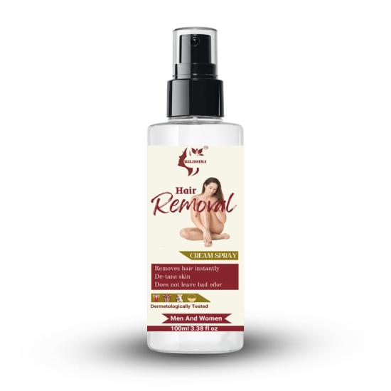 Спрей-ваниль для волос Belissima: Этот революционный спрей для удаления волос, гладкий и гладкий, обеспечивает шелковистую кожу за считанные секунды — 100 мл.