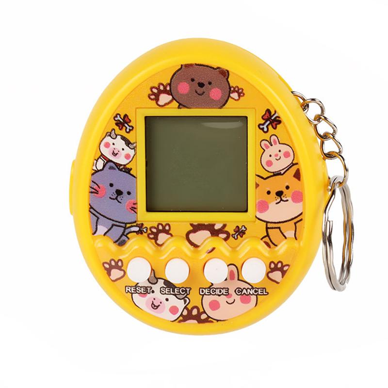 Electronic Pet Machine Mini Pocket Electronic Game Machine Pet Egg Virtual Pet Cultivation Keychain Pendant