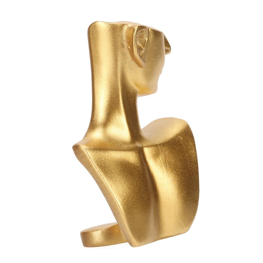 Portrait Model Jewelry Display Stand Multipurpose Small Resin Jewelry Necklace Stand for Jewelry