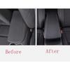 Black Leather Middle Console Armrest Box Cover Fit For Toyota Venza -