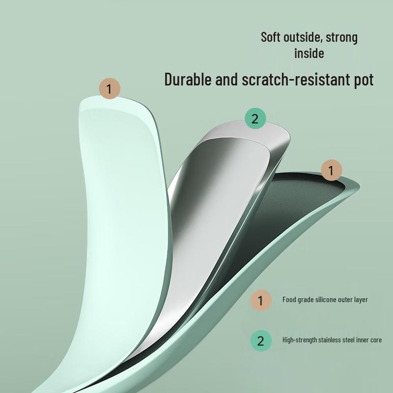 Kangbach Beechwood Silicone Spatula Spoon Set