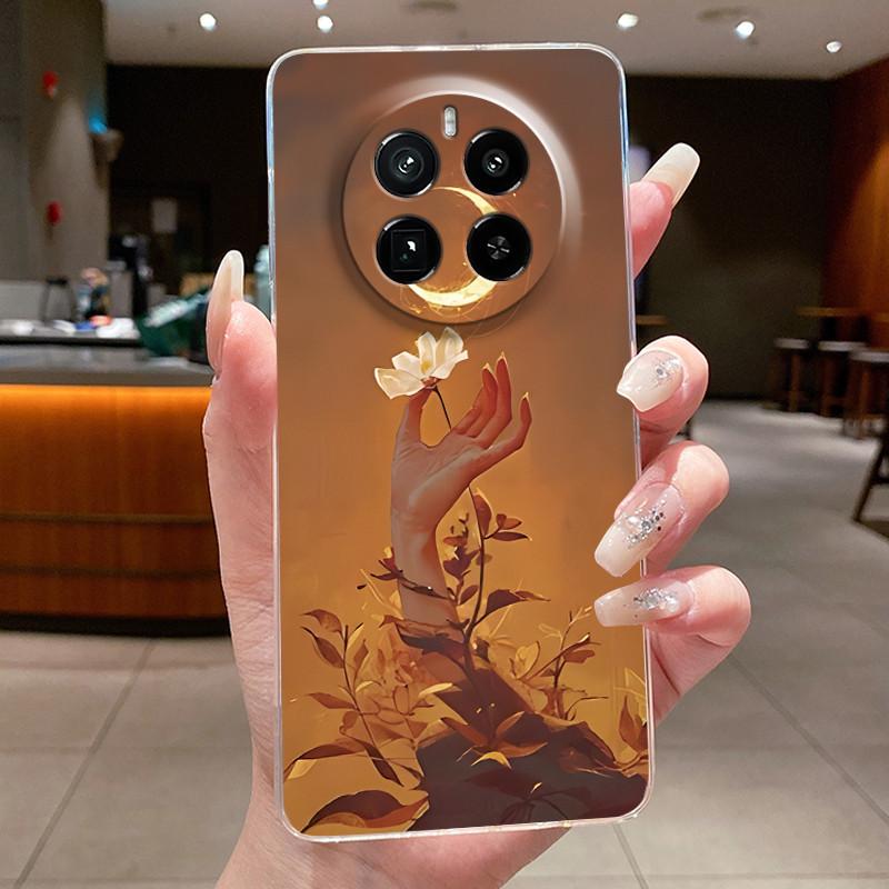 Чехол для Realme GT 5 Pro Чехол Роскошный Милый Крутой Для Мальчиков Девочек Прозрачный Мягкий Силикон Задняя Крышка Для Realme GT5 Pro Чехол для Телефона
