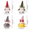 Cute Christmas Luminous Gnomes Doll Plush Christmas Gnomes Toys  Xmas Home Decor