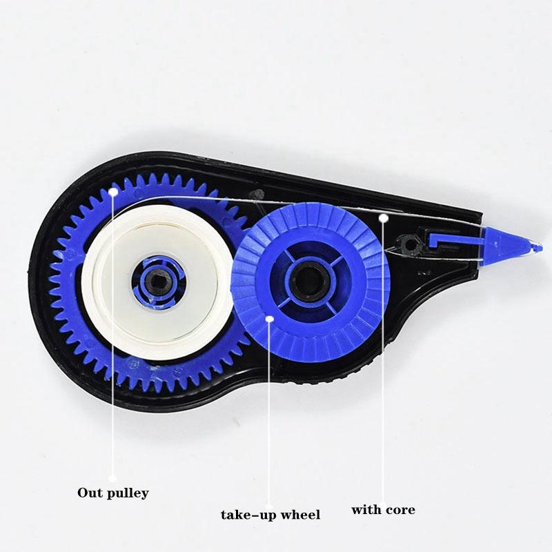 3 шт./Коллекция Корректирующая лента-ролик Белая клейкая лента для студенческих ошибок Стираемая лента Школьные и офисные принадлежности Канцелярские товары