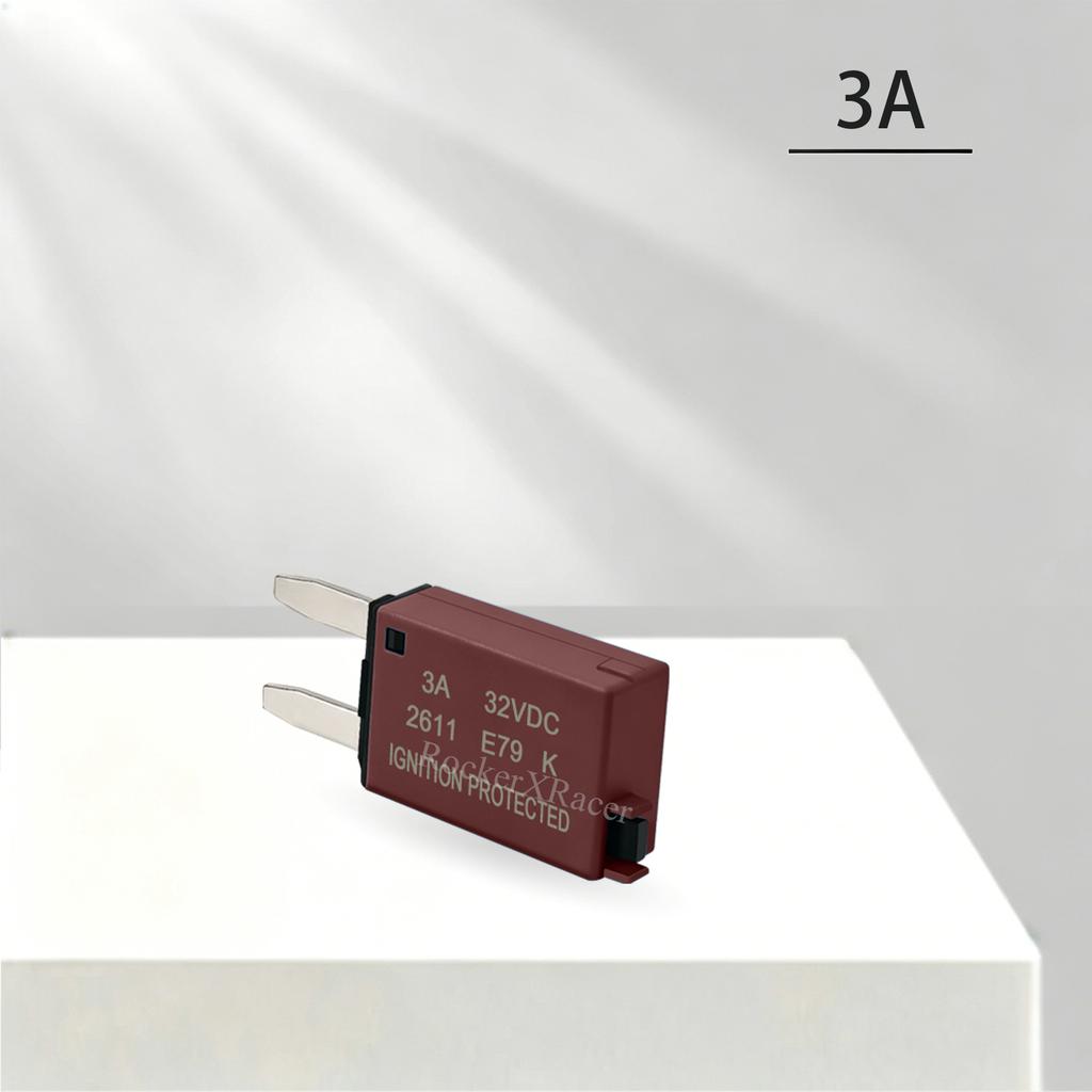 ATM Resettable Fuse Low Profile Mini Blade Fuse 3A 5A 10A 15A 20A 30A for Marine RV 12V/32V Car Circuit Breaker Fuses4