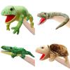 Adorable Lizard Puppet Plush Toy Soft Reptile Stuffed Animal For Kids Customizable Picture Design Short Plush 50cm Height