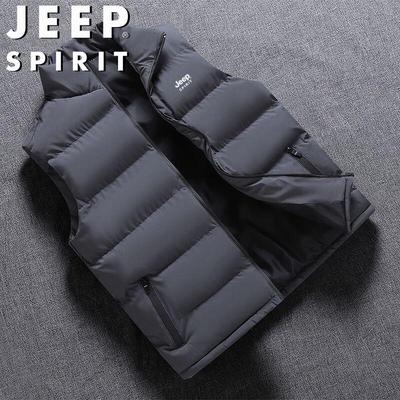 JEEP SPIRIT Мужской осенне-зимний теплый жилет для улицы