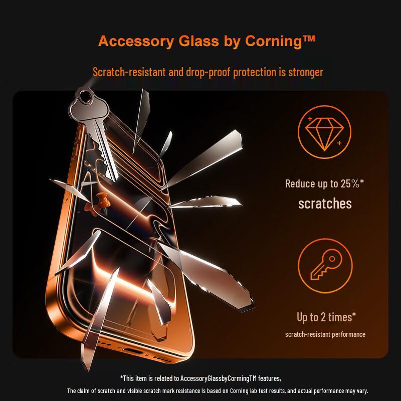Защитное стекло ESR Corning с защитой конфиденциальности для iPhone 17 Pro Max