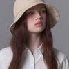 WHITE SANDS Floral Cotton String Ribbon Round Bucket Hat Hania (3 Colors)