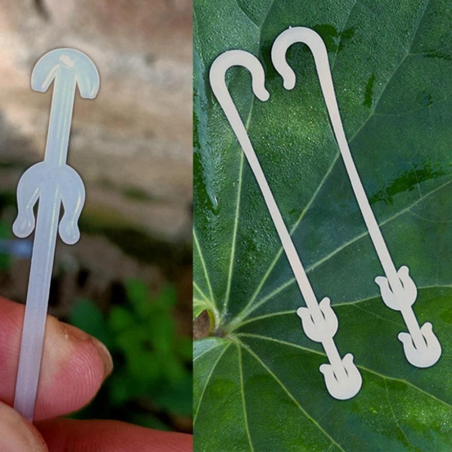 J-образный крючок для ушей с фруктами, черри, помидорами, садовыми овощами, виноградом, опорой для лозы, застежкой, завязанными зажимами, решеткой, фиксированной пряжкой