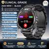 2025 New Accurate Measurement Uric Acid Blood Fat Blood Pressure Body Analysis Smart Watch ECG+PPG SmartWatch Men for IOS Android