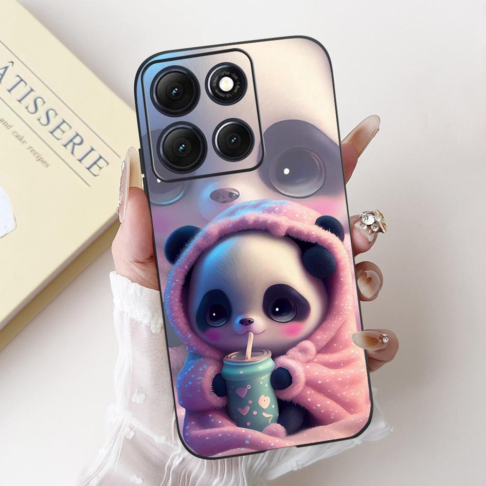 Ударопрочный чехол для Motorola Moto G86 Power Case Милый мультяшный кролик Мягкий силиконовый чехол для телефона для Moto G56 G 86 G86Power Funda
