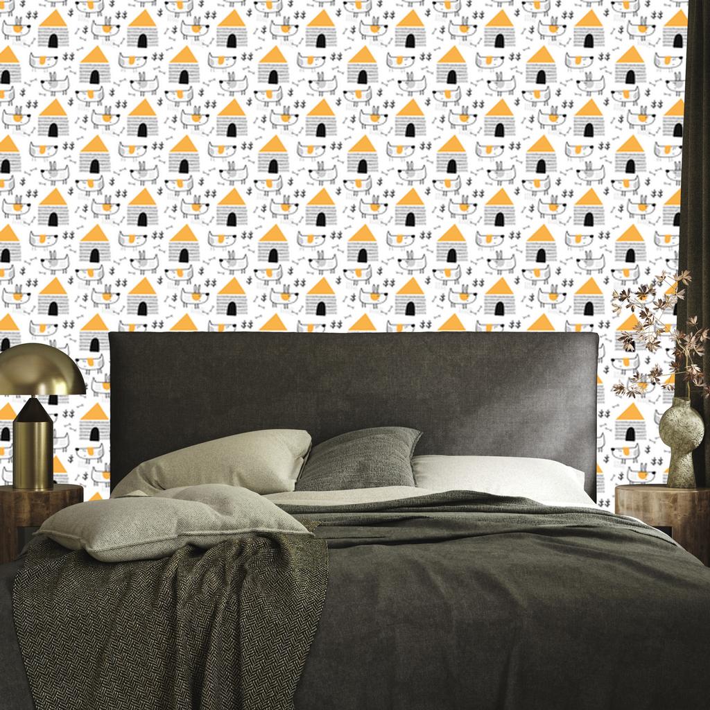 Scandinavian style wall wallpaper for living room and bedroom 50x1000