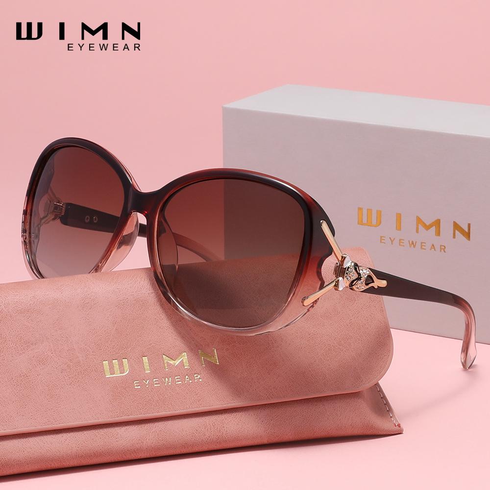 Овальные поляризованные солнцезащитные очки WIMN с гибкой оправой из металла с эффектом памяти и покрытием против царапин