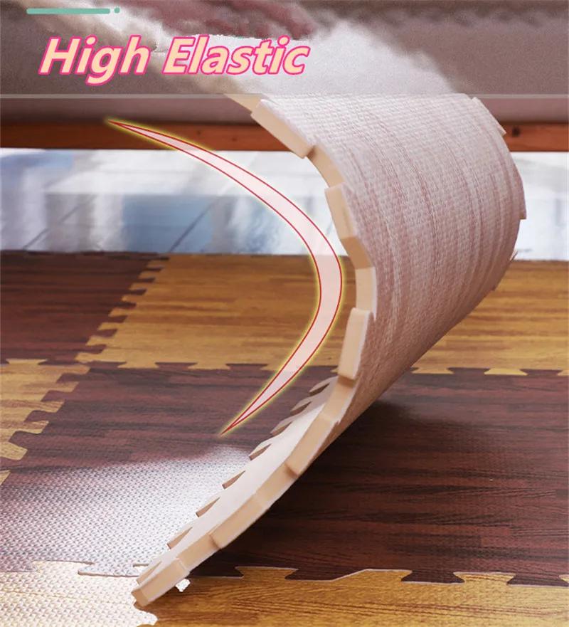 12 ШТ. спортивные и игровые коврики Татами Пазл-коврик Пенные игровые коврики Спортзал для малышей Игровой коврик Игровой центр для активности ребенка Пазл-коврик Коврик для пола с текстурой под дерево