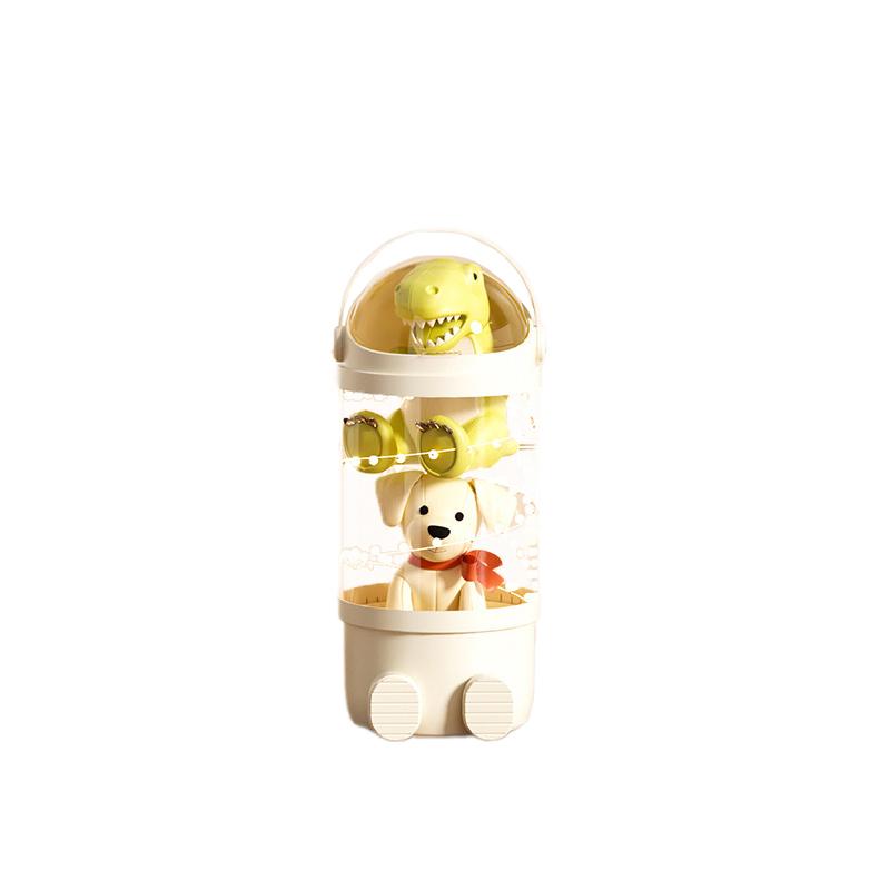 Ящик для хранения кукол с легкими игрушками, органайзер для хранения плюшевых игрушек, прозрачный пластиковый ящик для хранения плюшевых игрушек, органайзер для подарков