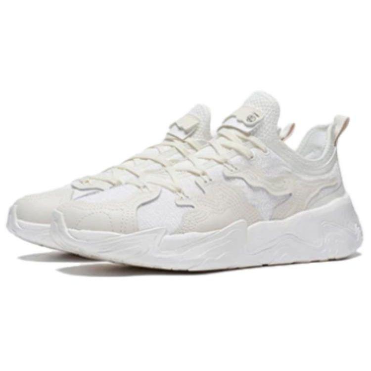 Li Ning Jackie Chan X Kung Fu Series Ткань Синтетическая кожа Удобные универсальные нескользящие износостойкие низкие спортивные повседневные туфли AZGT063-2