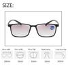 Бифокальные очки для чтения Мужские очки для пресбиопии Очки по рецепту Солнцезащитные очки Модные очки для женщин