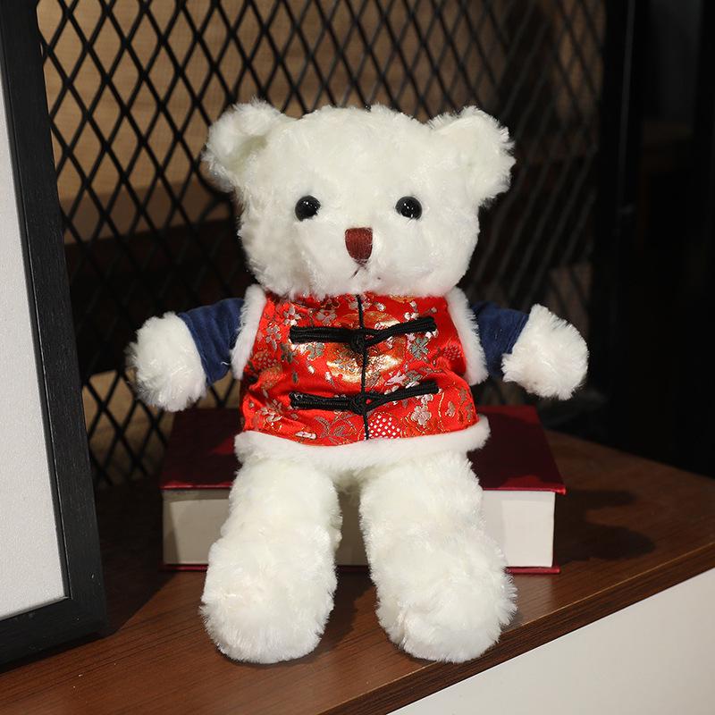 Teddy Bear Sweater Hug Plush Doll for Girls - Valentine's Day or Birthday Gift