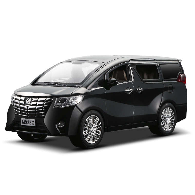 КЛТ 1:24 Toyota Alphard 20см Литой сплав Модель автомобиля Детские игрушки