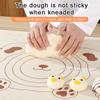 1Pc Silicone Pastry Mat Baking Mat Non-Stick Dough Mat Pastry Mats For Rolling Dough With Measurements For Cookies Pizza Cake