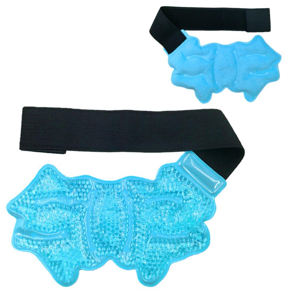 Hot Cold Gel Ankle Ice Pack Microwaveable Gel Ankle Wrap Sports Foot Ice Pack Post-Exercise Care