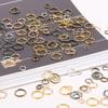 Товары для вечеринок 200-500 шт./пакет Изготовление ювелирных изделий Высококачественные разъемные открытые соединители Двойные петли 5 6 8 10 мм Фурнитура для DIY Соединительные кольца Аксессуары