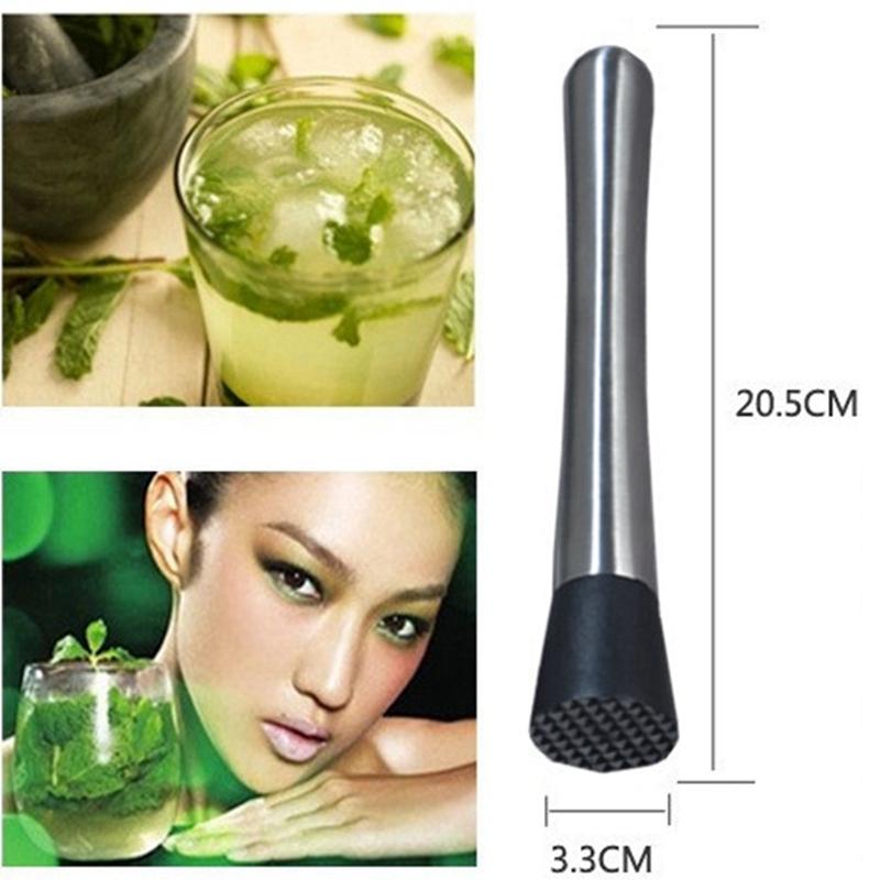 Cocktail Crusher Cocktail Muddler Drink DIY Mojito Cocktail Mixer Ice Crushing Tools Kitchen Barware DIY Drink Fruit Mudlers