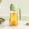 Spray and Pour 2-in-1 Oil Bottle Household Glass Spray Bottle Liquid Seasoning Bottle Suitable for Home Kitchen Cooking