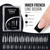 Quick Extension French Nail Dual Forms 14 Sizes Acrylic Nail Art Mold  Nail Art