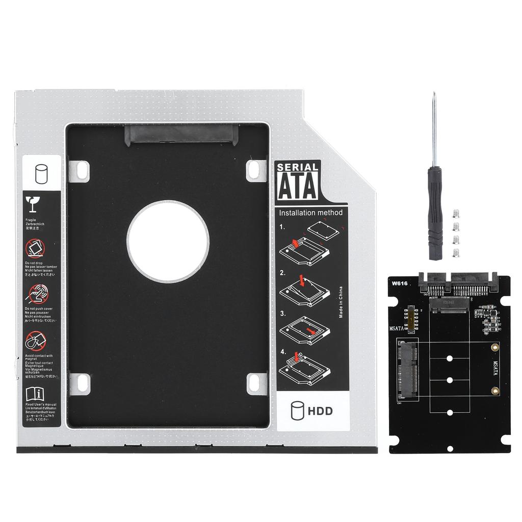 Универсальный 7-9,5 мм Оптический привод для ноутбука SSD HDD Бокс для жесткого диска MSATA NGFF