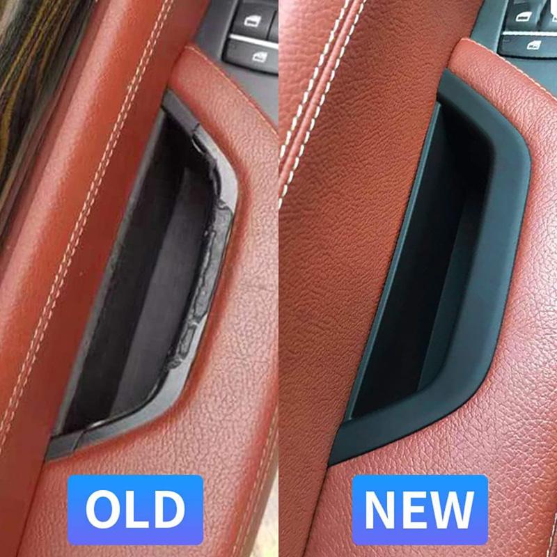 Черная ручка внутренней двери для BMW X3 F25 X4 F26 2011-2017, 4 шт./компл., подходит только для модели с левым рулем