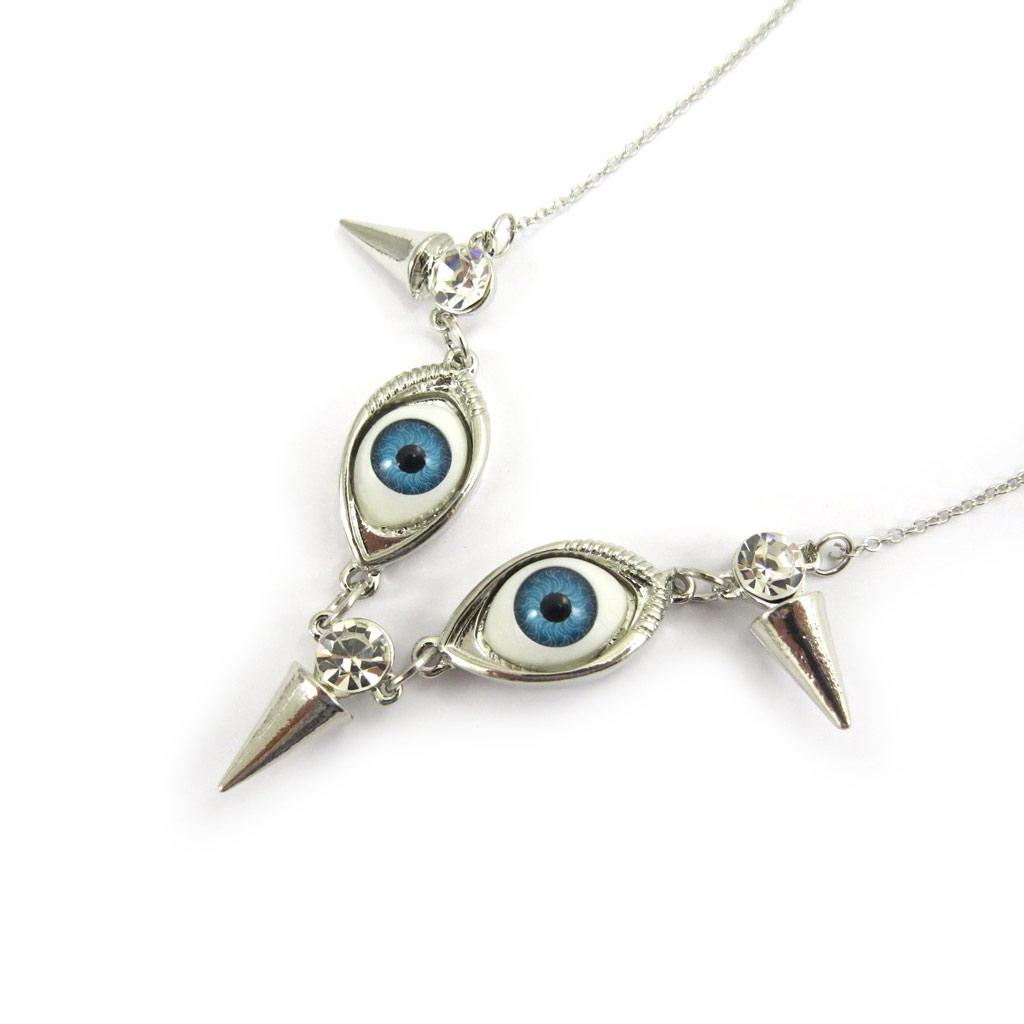 Les Trésors De Lily [L6444] - Дизайнерское ожерелье «Глаз Фатимы» из бирюзы