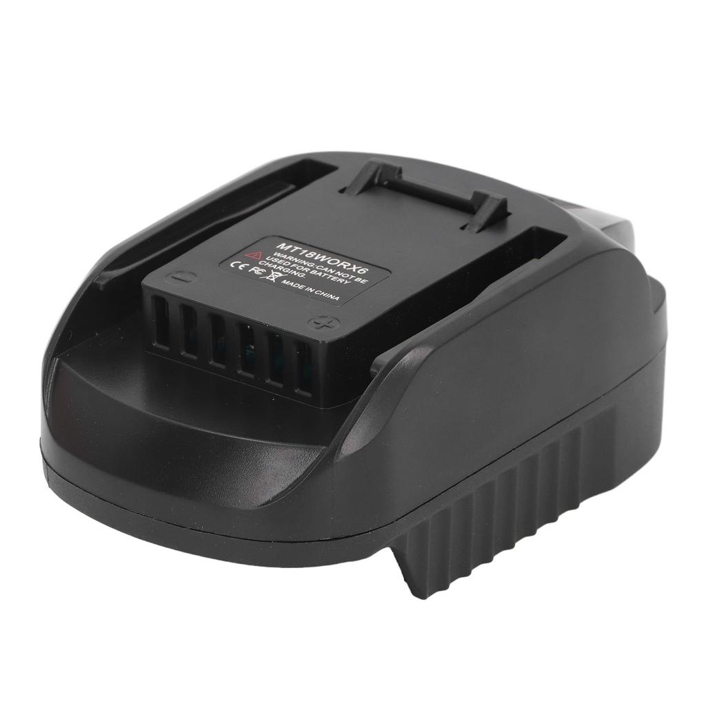 Power Tool Battery Converter ABS 6 Pin Battery Adapter Replacement for 18V BL1815 BL1820 BL1830 BL18