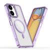 Прозрачный магнитный чехол для Redmi 13C 4G, Совместимый с MagSafe, Ударопрочный защитный чехол для Redmi Note 12 4G/5G, Note 12 Pro, 12 Pro