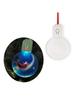 Thermal Sublimation Acrylic Light Pendant Thermal Transfer Christmas Pendant Acrylic Pendant with Red Hanging Rope