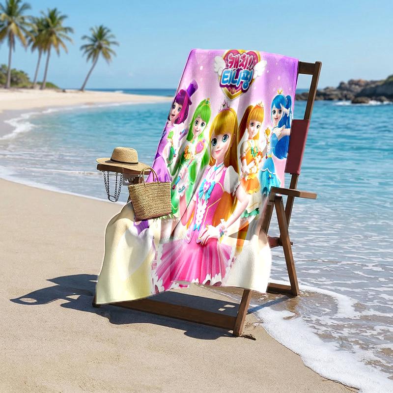 Magic Sweety Fashion Beach Towel: Ideal for Summer Adventures Soft, absorbent and quick drying suitable for swimming and bathing