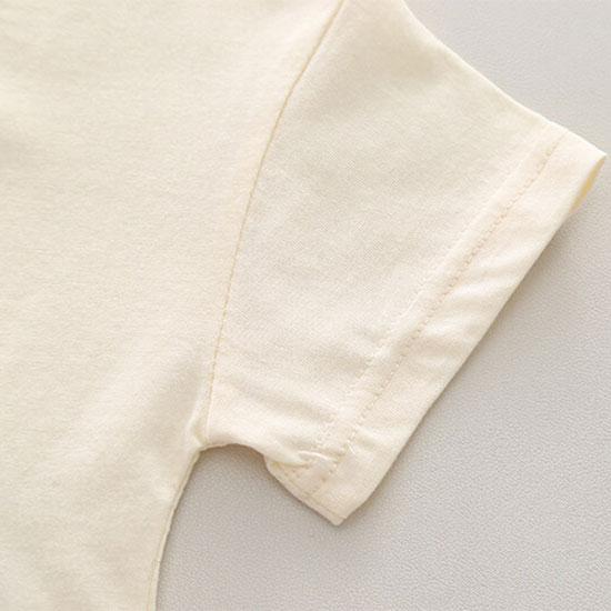 Одежда для маленьких мальчиков, летняя новая модная футболка с большим карманом + шорты, однотонная хлопковая футболка из двух предметов