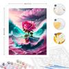 Рамка Волна картина картина по номерам для взрослых роза наборы для начинающих рисунок раскраска по номерам для домашнего декора 40x50 см