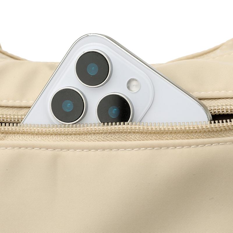 Повседневная женская нейлоновая сумка через плечо, модная, простая, в студенческом стиле, сумка кроссбоди, большой вместимости, дизайнерская женская сумочка