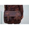 Handmade Buffalo Leather Messenger Cross-body Laptop Bag, Travel Handbag, Office Handbag Briefcase, Rustic Bag, Best Christmas Gift