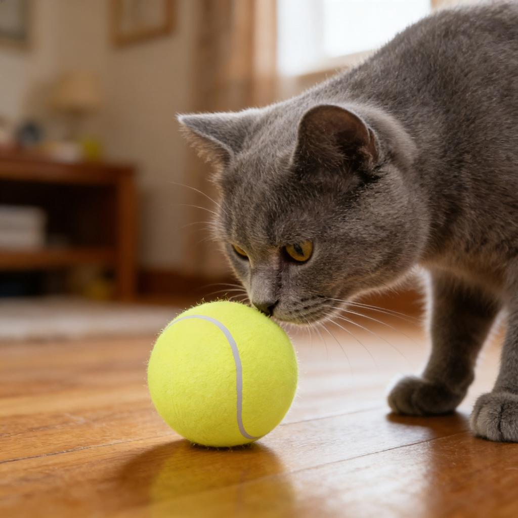Большой надувной собачий теннис с насосом Extra Large Pet Tennis Набор Ярко-желтый Зеленый Высокий Фетровый Уличный Пляжный Садовый Игровой Игрушка