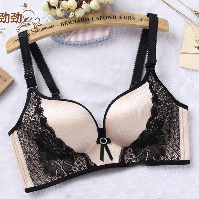 Бескаркасный Сексуальный Тонкий Бюстгальтер Бюстгальтер Большого Размера