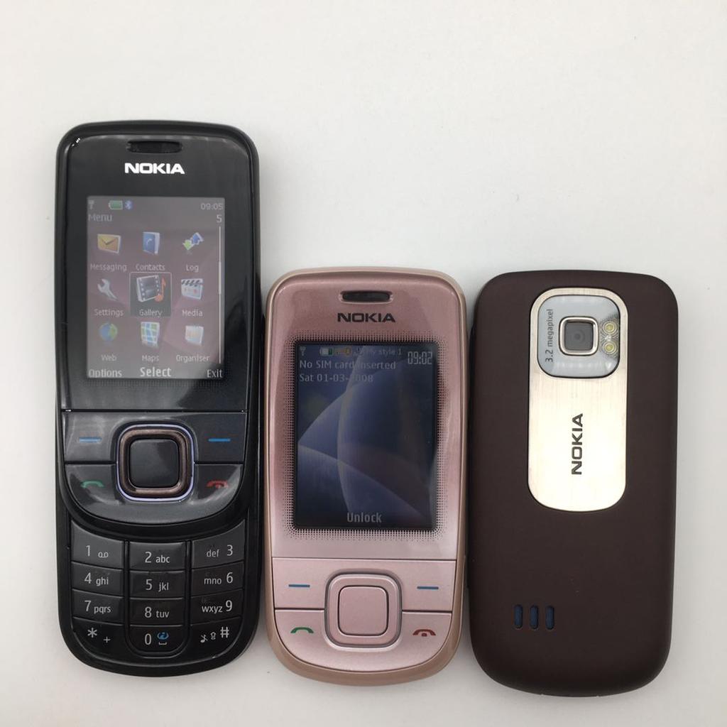 Восстановленный оригинальный мобильный телефон Nokia 3600S с 1 SIM-картой
