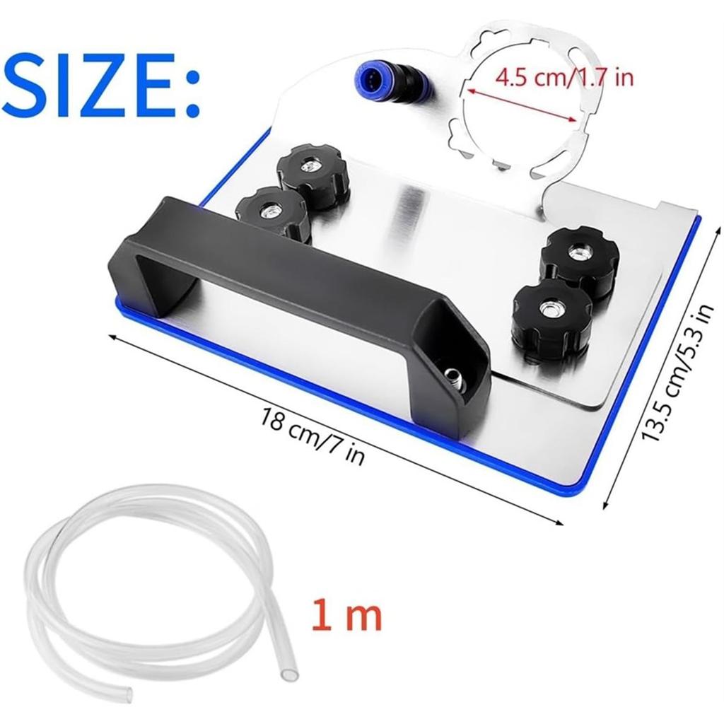 Инструмент для снятия фаски с плитки под 45 градусов, Насадка для УШМ для резки плитки под углом 45 градусов