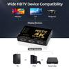4K HDMI переключатель 5x1 с пультом дистанционного управления для видео и игровых приставок.