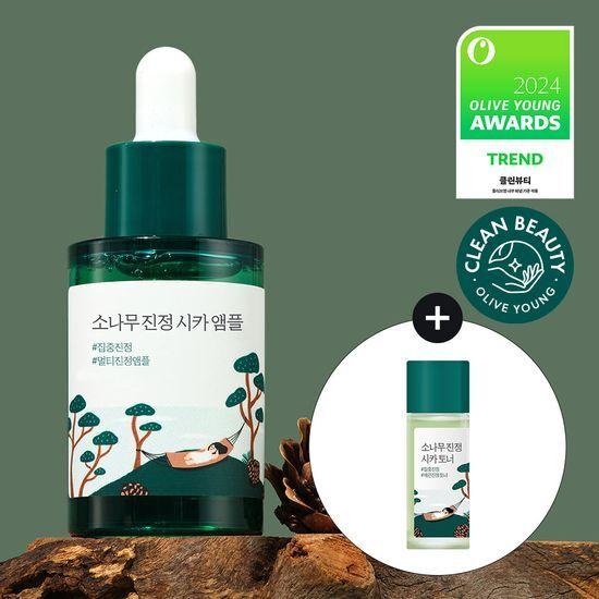 ROUND LAB Pine Calming Cica Ampoule 30ml Special (+ Toner 20ml)